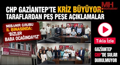 Gaziantep CHP'de Sular Durulmuyor: Yeni Yönetimden İlk Mesaj