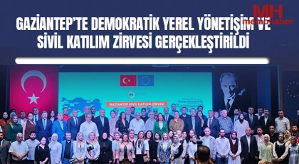 Gaziantep’te Demokratik Yerel Yönetişim Ve Sivil Katılım Zı̇rvesı̇ Gerçekleştirildi