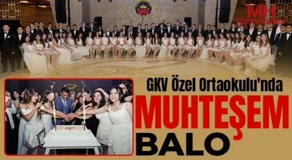 GKV Özel Ortaokulu'nda muhteşem balo