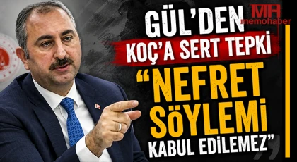 Gül'den Koç'a sert tepki