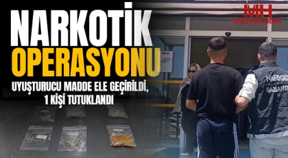 Narkotik Operasyonu: Uyuşturucu Madde Ele Geçirildi, 1 Kişi Tutuklandı