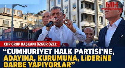 Özgür Özel, Gaziantep'te esnaf ziyareti yaptı, vatandaşlara hitap etti