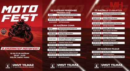 Şehitkamil ev sahipliğinde '2. Gaziantep Motofest' başlıyor