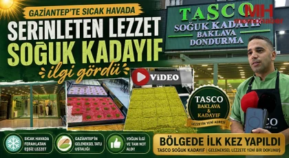 Sıcak havada serinleten lezzet: TASCO Baklava & Kadayıf