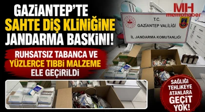 Skandal Operasyon: Sahte Doktorların Kaçak Diş Kliniği Jandarma Tarafından Çökertildi