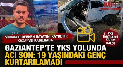 Üniversite Sınavına Giderken Can Verdi: Kaza Anı Saniye Saniye Kaydedildi