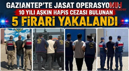 Uyuşturucu, Hırsızlık ve Göçmen Kaçakçılığı Suçlarından Aranan 5 Hükümlü Cezaevine Gönderildi