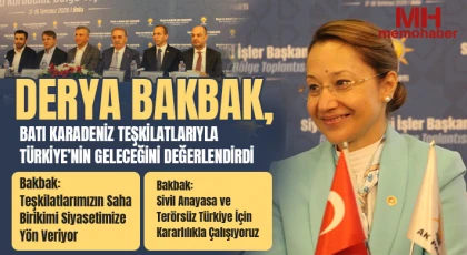 Bakbak, Batı Karadeniz Teşkilatlarıyla Türkiye’nin Geleceğini Değerlendirdi