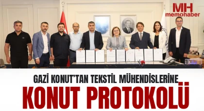 Gazi Konut’tan tekstil mühendislerine konut protokolü