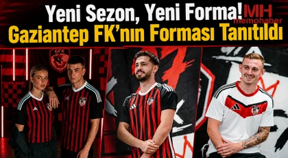 Gaziantep FK'nın Yeni Sezon Formaları Göz Kamaştırdı