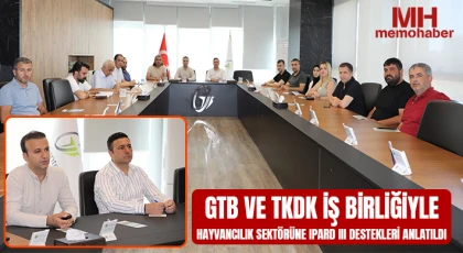 GTB ve TKDK İş Birliğiyle Hayvancılık Sektörüne IPARD III Destekleri Anlatıldı