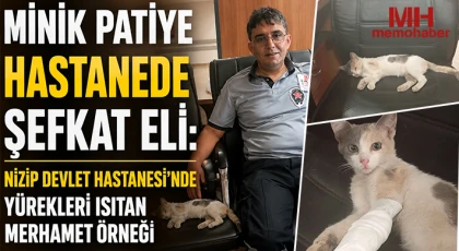 Minik Patiye Hastanede Şefkat Eli: Nizip Devlet Hastanesi'nde Yürekleri Isıtan Merhamet Örneği