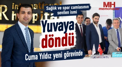 Sağlık ve spor camiasının sevilen ismi yuvaya döndü