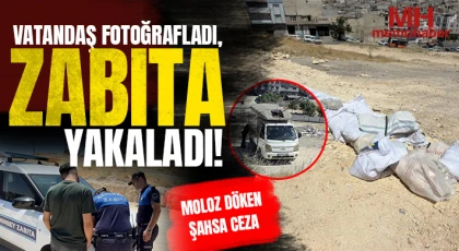 Şahinbey’de Çevre Kirliliğine Geçit Yok! Moloz Döken Şahsa Ceza