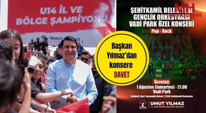 Şehitkamil Gençlik Orkestrası, Vadi Park'ta müzikseverlerle buluşuyor