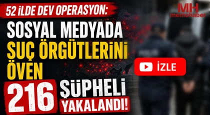 Tetikçilik Paylaşımlarına Büyük Darbe! 52 İlde Eş Zamanlı Operasyon, 216 Gözaltı