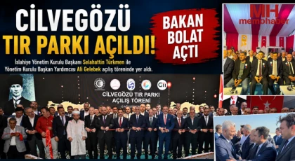 Cilvegözü Tır Parkı Açıldı: Bakan Bolat Açtı