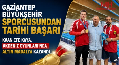 Gaziantep büyükşehir sporcusundan tarihi başarı