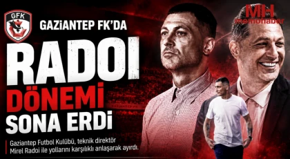Gaziantep FK’da Teknik Direktör Ayrılığı!