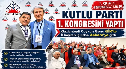 Kutlu Parti 1. Kongresini yaptı