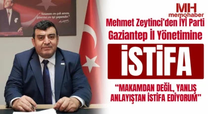 Mehmet Zeytinci’den İstifa Açıklaması! Makamdan İstifa Etmiyorum!