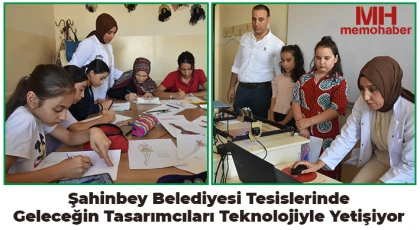 Şahinbey Belediyesi Tesislerinde Geleceğin Tasarımcıları Teknolojiyle Yetişiyor