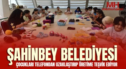 Şahinbey'de yaz tatili sanatla renkleniyor