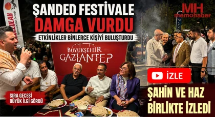 ŞANDED Festivale Damga Vurdu 