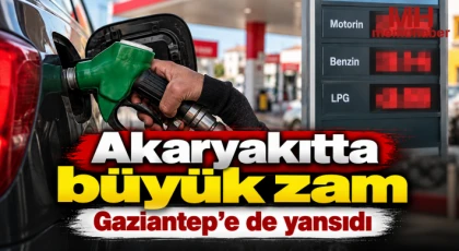 Akaryakıta Büyük Zam!