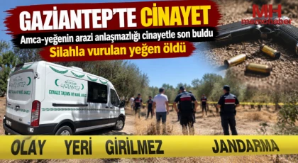 Arazi anlaşmazlığı kanlı bitti: Amca, yeğenini silahla vurarak öldürdü!