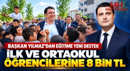 BAŞKAN YILMAZ’DAN EĞİTİME YENİ DESTEK