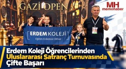Erdem Koleji Öğrencilerinden Uluslararası Satranç Turnuvasında Çifte Başarı