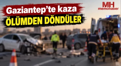 Gaziantep'te aile boyu kaza: Ölümden döndüler