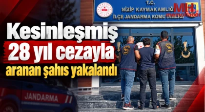  Kesinleşmiş 28 yıl cezayla aranan şahıs yakalandı