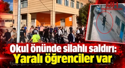 Okul önünde silahlı saldırı: Yaralı öğrenciler var