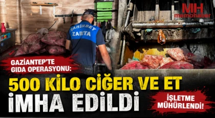 Şahinbey Belediyesi’nden Taviz Yok: İş Yeri Mühürlendi