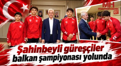 Şahinbeyli güreşçiler balkan şampiyonası yolunda