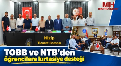 TOBB ve NTB’den öğrencilere kırtasiye desteği