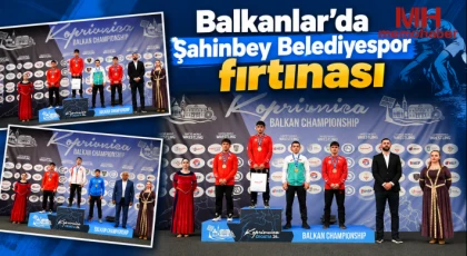 Balkanlar’da Şahinbey Belediyespor fırtınası