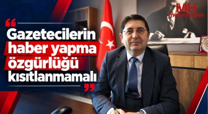 Bora Zor: "Gazetecilerin haber yapma özgürlüğü kısıtlanmamalı"