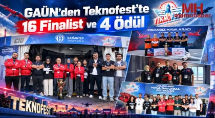GAÜN’den Teknofest’te 16 Finalist ve 4 Ödül