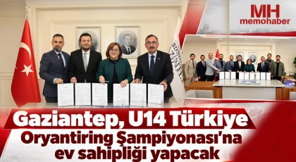Gaziantep, U14 Türkiye Oryantiring Şampiyonası'na ev sahipliği yapacak
