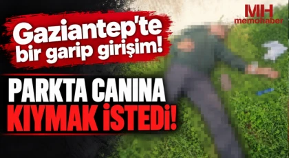 Gaziantep'te bir garip girişim!