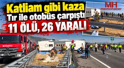 Katliam gibi kaza: 11 ölü, 26 yaralı