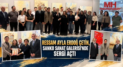 Ressam Ayla Erdoğ Çetin, SANKO Sanat Galerisi’nde Sergi Açtı