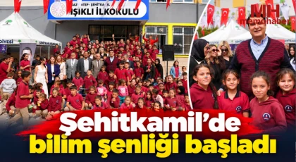 Şehitkamil’de bilim şenliği başladı