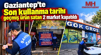 Son kullanma tarihi geçmiş ürün satan 2 market kapatıldı