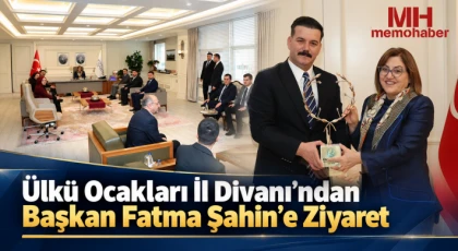 Ülkü Ocakları İl Divanı’ndan Başkan Fatma Şahin’e Ziyaret