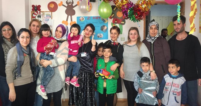 21 Mart Down Sendromlular Farkındalık günü kutlandı