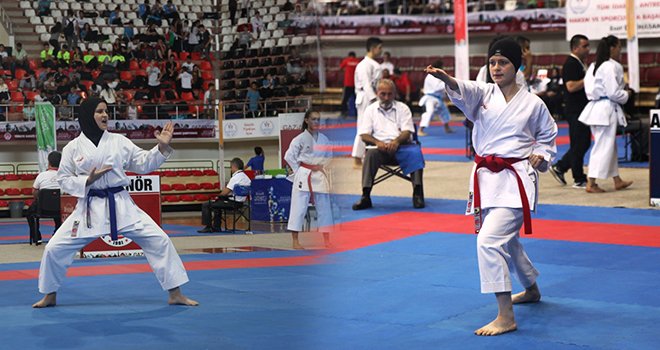  Gaziantep’te karate şampiyonası